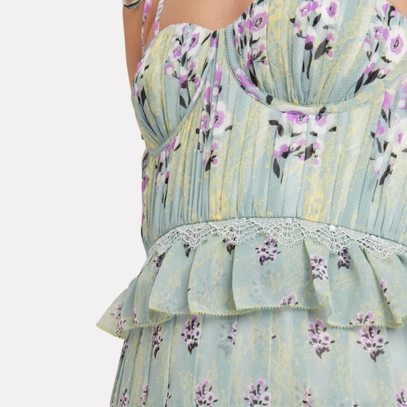 a line midi dress square neck Sleeveless Square-Neck Midi Dress